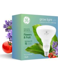 GE 9W LED BR30 GROW LAMP - FLWR