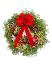 24" Balsam Deluxe Wreath