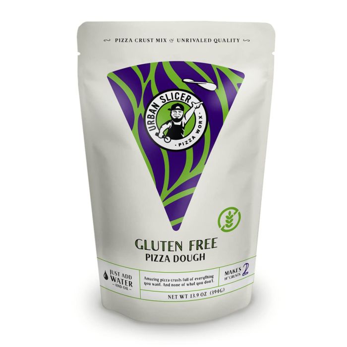 Urban Slicer Pizza Worx Gluten Free Dough Mix, 13.9Oz | Gertens Garden ...