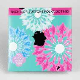 Bachelor Button Polka Dot Mix Seed Packet - Hudson Valley | Gertens ...