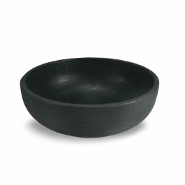 Crescent, Orinoco Large Bowl Planter, Caviar Black | Gertens Garden Center