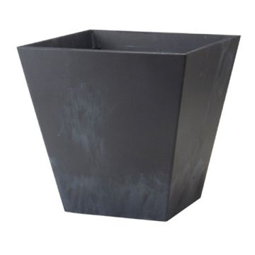 Novelty, Ella Square Planter, Black