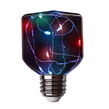 Feit Electric RGB Fairy Light Bulb, Square