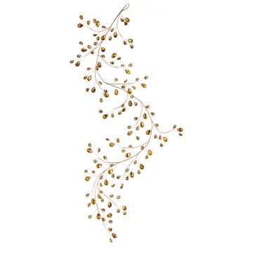 Regency Metal Jewel Garland - Gold, 48"