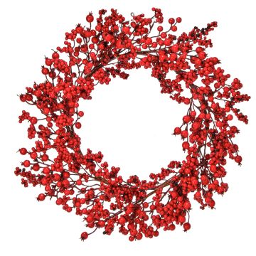 Regency New England Berry Artificial Wreath 24 IN