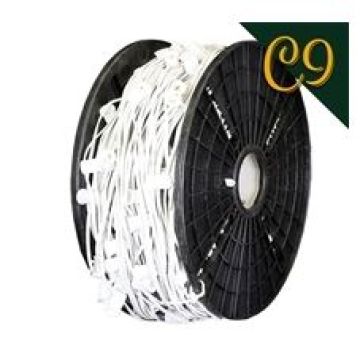 Holiday Bright Lights SPT-1 C9 1,000' White Cord 12" Spacing