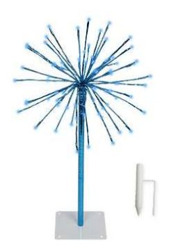 Holiday Bright Lights LED 3-in-1 16" Connectable Radiant Blast Blue with Blue