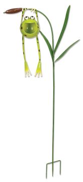 Sunset Vista Designs, Frogs and Friends Froggy Solar Garden Stake 48“