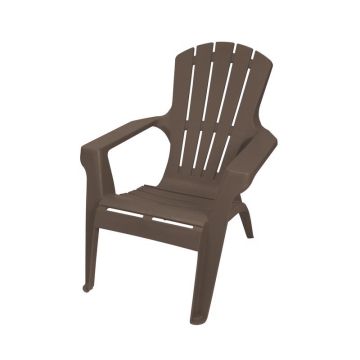 Gracious Living, Adirondack Chair, Earth Brown