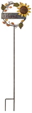 Sunset Vista Designs, Harvest Blessings Sunflower Stake, 42"