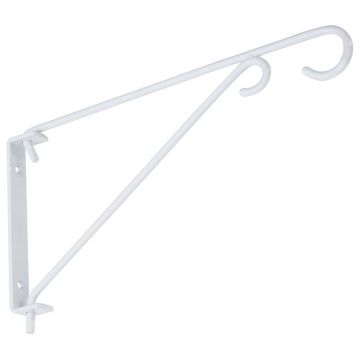 National Hardware Swivel Bracket White, 9"