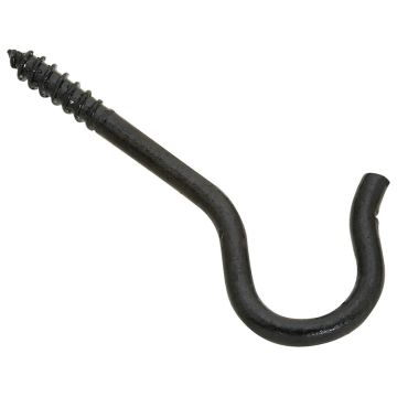 Plant Hardware  2-1/2" Black, 3 pack