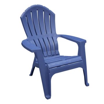 Adams, Real Comfort Adirondack Chair, Blue