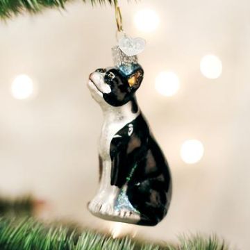 Boston Terrier Ornament