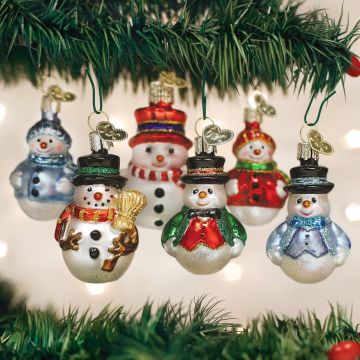 Mini Snowman Set Ornament