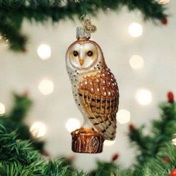 Barn Owl Ornament