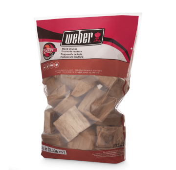 Weber Cherry Wood Chunks, 4 lbs.