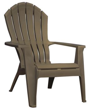 Adams, Real Comfort Adirondack Chair, Earth Brown