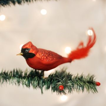 Large Red Cardinal Ornament