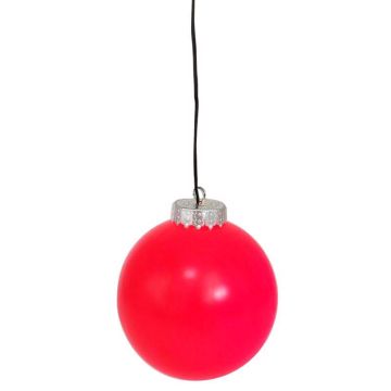 Celebrations LED, Light-Up Ornament Red Battery Operated, 4.5"