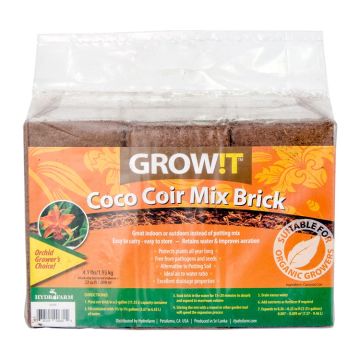 GROW!T Coco Coir Mix Brick