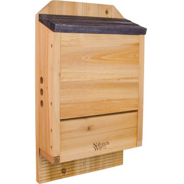 Natures Way Triple Chamber Cedar Bat House