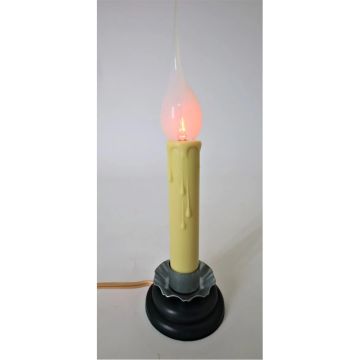 Tremont Floral Candle, Country Candle, Flicker Silicone Bulb, Plug In