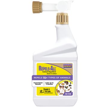 BONIDE 240 Repels-All Animal Repellent Ready-to-Spray, 1 Quart