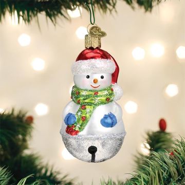 Jingle Bell Snowman Ornament