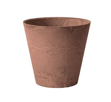 Novelty, Napa Round Planter, Rust