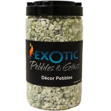 Exotic Pebbles & Glass Decor Pebbles Unpolished Jade, 4-6mm, 5 lbs