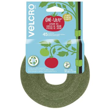 VELCRO One-Wrap Garden Ties, 45 pre-cut ties