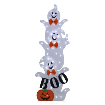 Seasons Designs 44" Stacking Ghost With 60 Led Lights