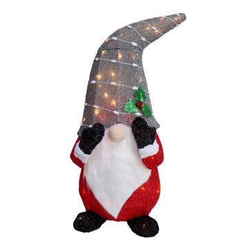 Seasons Designs 28" Gnome With 40Warm White Led Lights