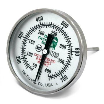 Big Green Egg Temperature Gauge, 3" Dial