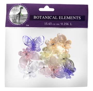 SuperMoss Orchid Clip Butterfly, 10pc