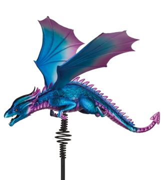 Regal Art & Gift, Dragon Bouncie Stake, Purple