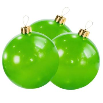 Holiball Classic Green Trio, 8"