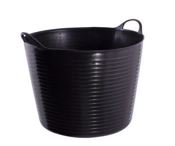 Red Gorilla, Tubtrug Black Medium, 9.9 gallons