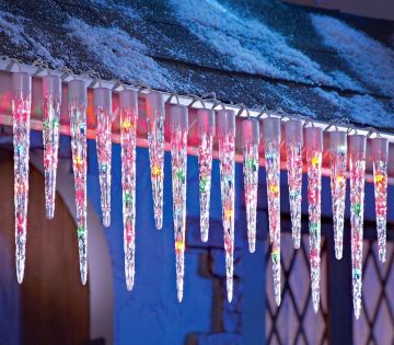 Perfect Holiday Icicle Light, Multicolor