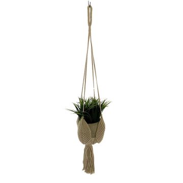 Primitive Planters Macrame Pod Hanger