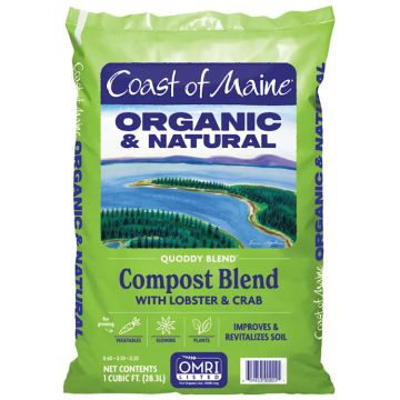 Coast of Maine, QUODDY BLEND™ Organic & Natural Compost Blend with Lobster & Crab