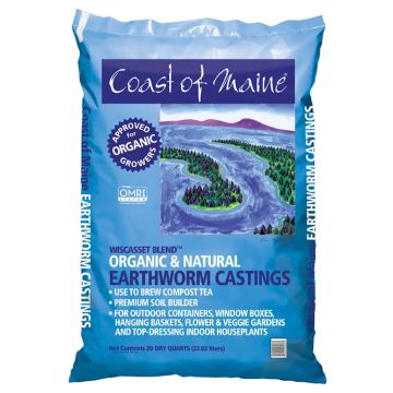 Coast of Maine, WISCASSET BLEND™ Organic & Natural Earthworm Castings