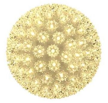 Holiday Bright Lights LED 10" Sphere Warm White