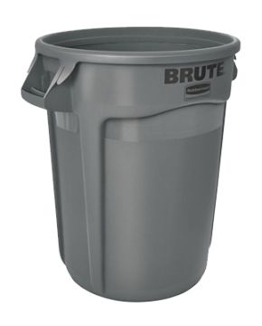 32 Gallon Grey Trash Can