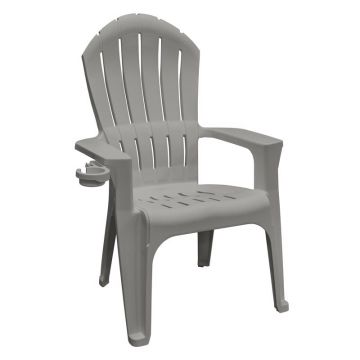 Adams, Big Easy Adirondack Chair, Grey