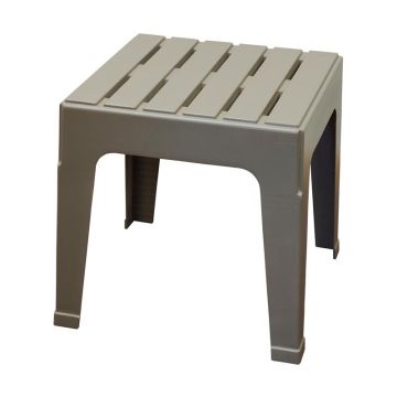 Adams, Big Easy Stackable Side Table, Grey