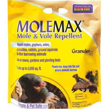 BONIDE 692 MoleMax® Mole & Vole Repellent Granules, 10 lbs