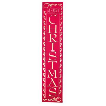 Holiday Trims Merry Christmas Banner, 12.5" x 60"