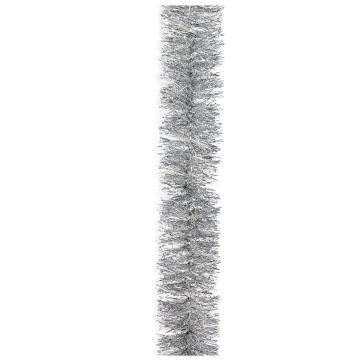 Holiday Trims Silver Garland, 2.25"x15'